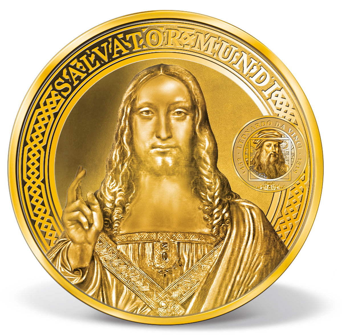 Obrázek produktu z Kompletní sada 1/200oz zlatých mincí "Da Vinci"