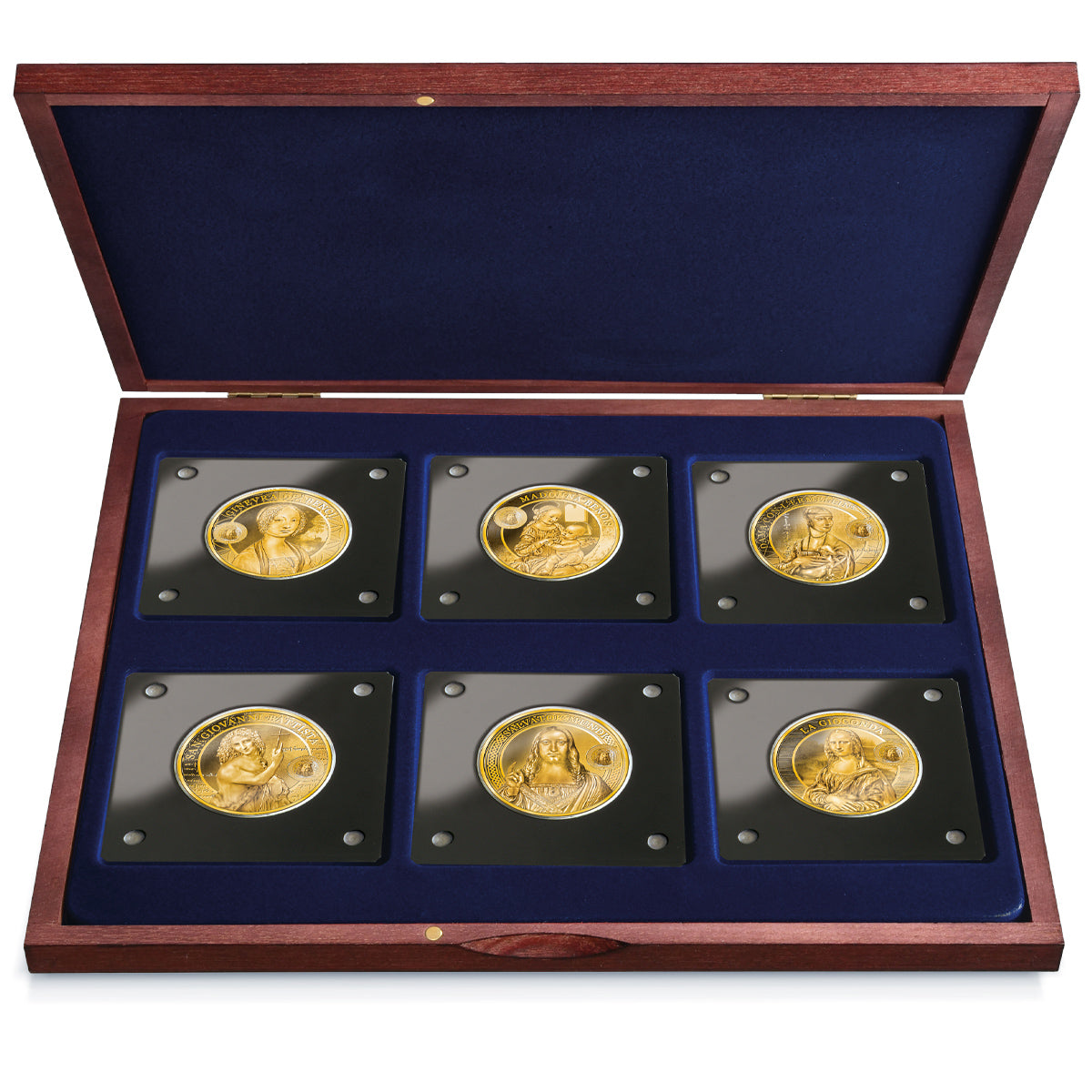Obrázek produktu z Kompletní sada 1/200oz zlatých mincí "Da Vinci"