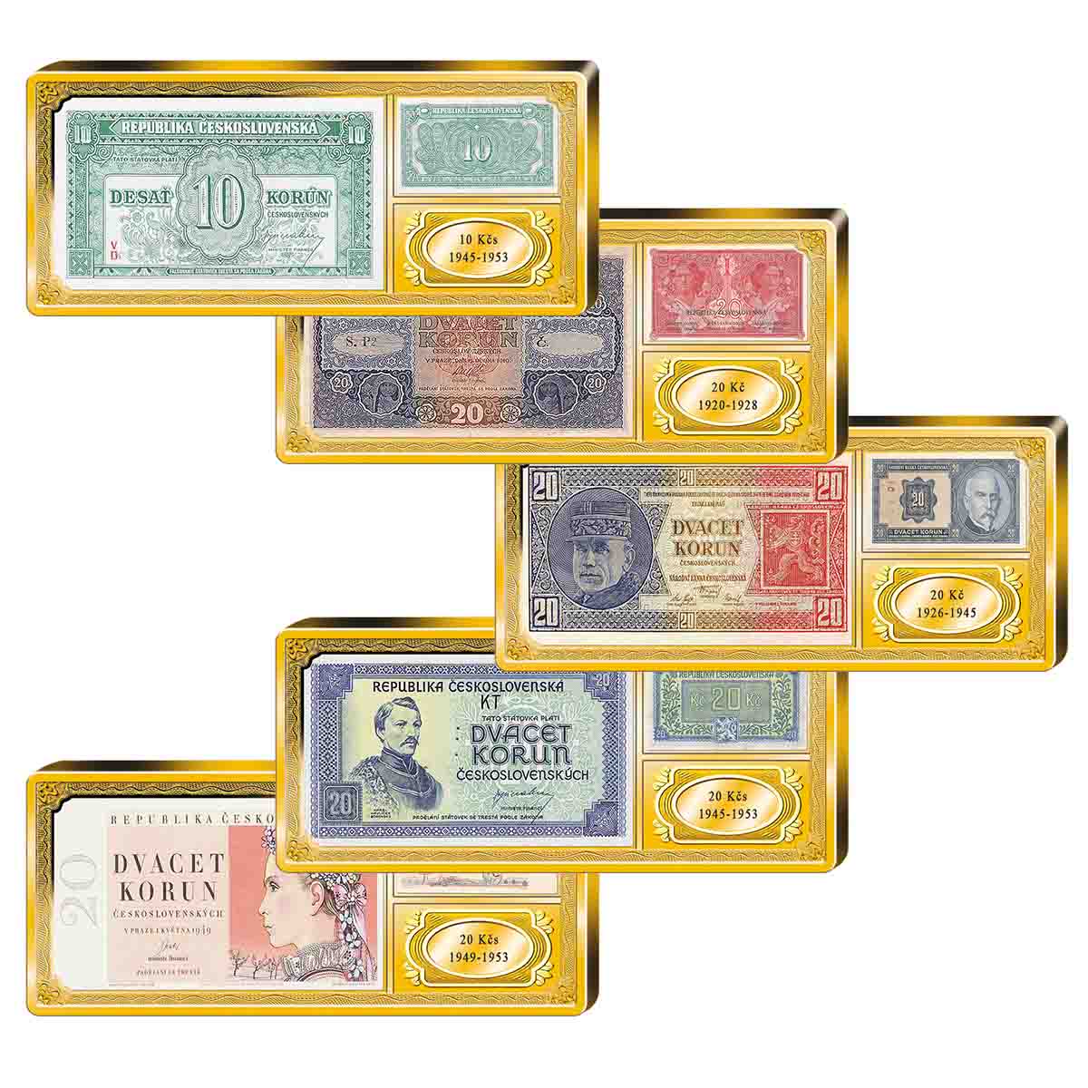 Obrázek produktu z Naše historické bankovky