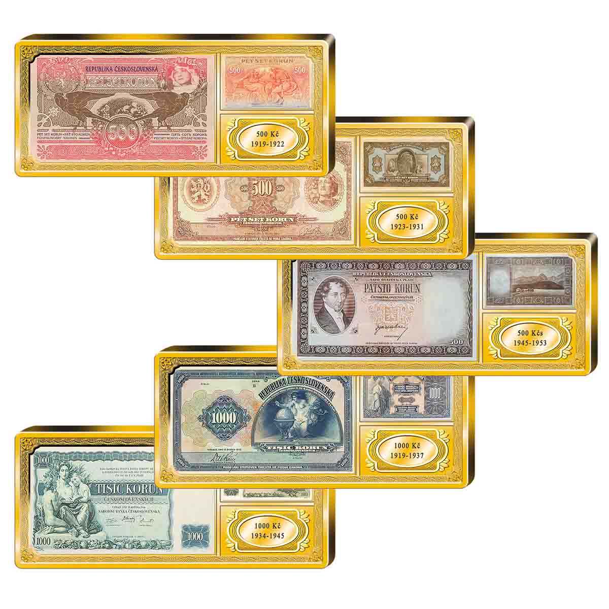 Obrázek produktu z Naše historické bankovky