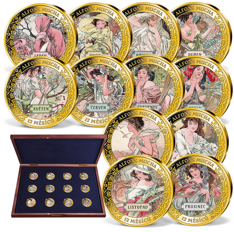 Obrázek produktu z Alfons Mucha - 12 měsíců