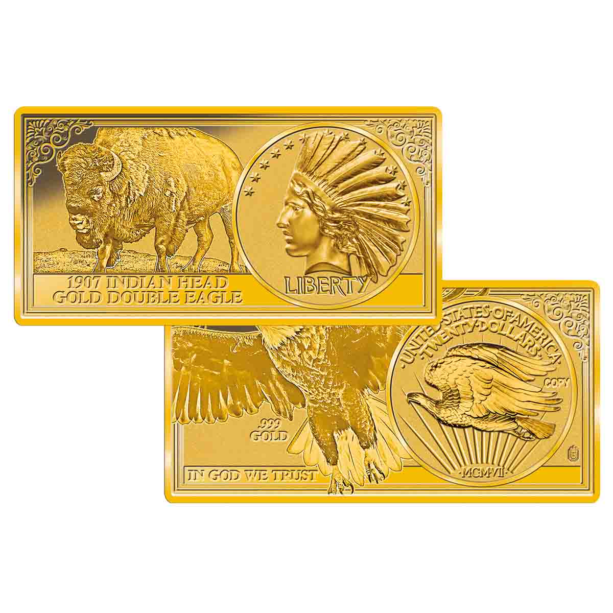 Obrázek produktu z 100 mil. dolarů U.S. mincí