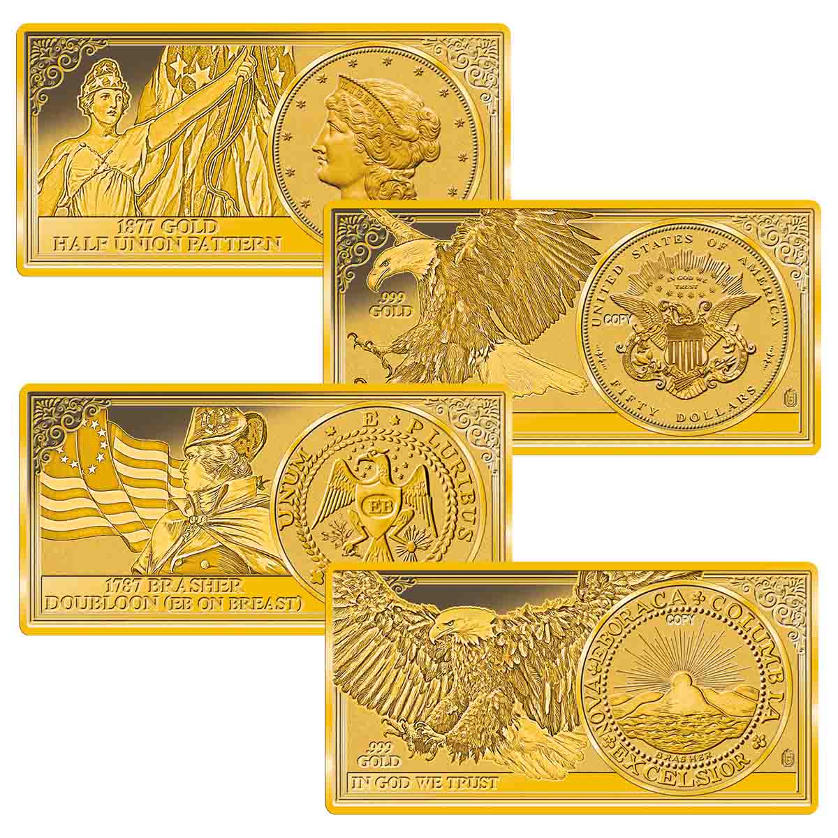 Obrázek produktu z 100 mil. dolarů U.S. mincí